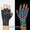 Giyo Colorful Luminous Full Finger Cycling Anti-slip MTB Mitten Reflection Dazzle Road Bicyle MTB Bike Motorcycle Short Gloves 6