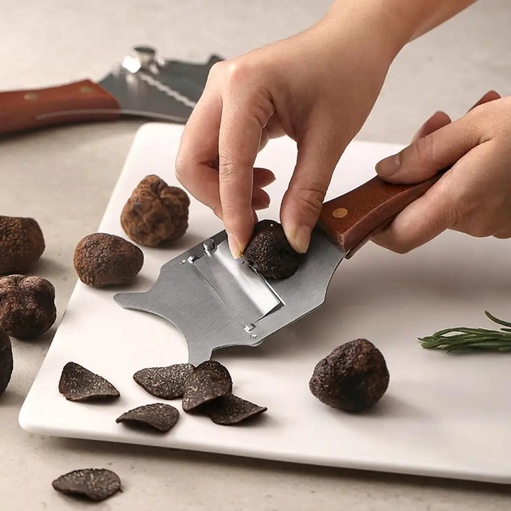 Description Picture 2 of itemTruffle Slicer Professional Stainless Steel Truffle Slicer Black and White Truffle Grater Slicing Knife Chocolate Cheese Knife