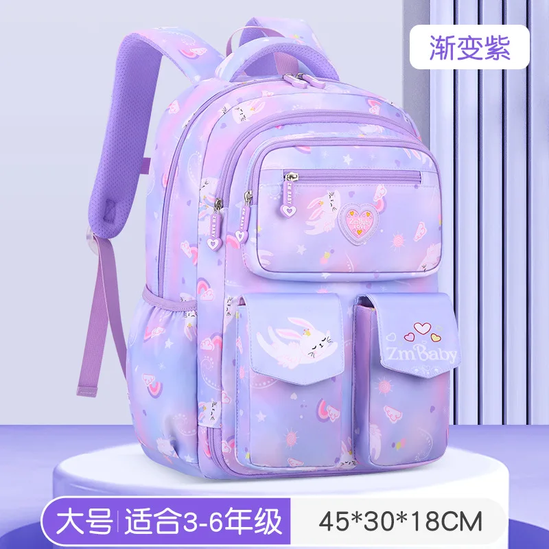2025 Children School Bags for Girls Orthopedic Kids princess