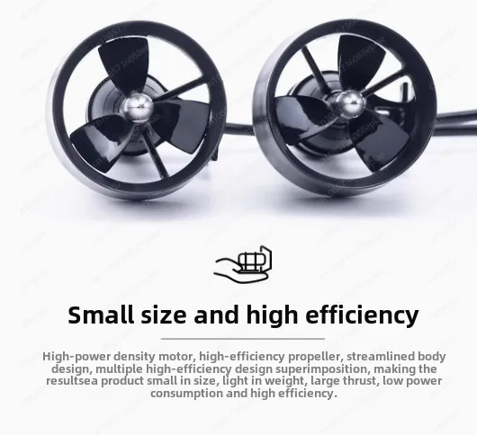 2PCS T60-30 Series: Sea Scooter, Underwater Motor, Unmanned Ship Propeller