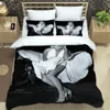 Marilyn Monroe printed Bedding Sets exquisite bed supplies set duvet cover comforter set bedding set luxury Birthday Gift 6