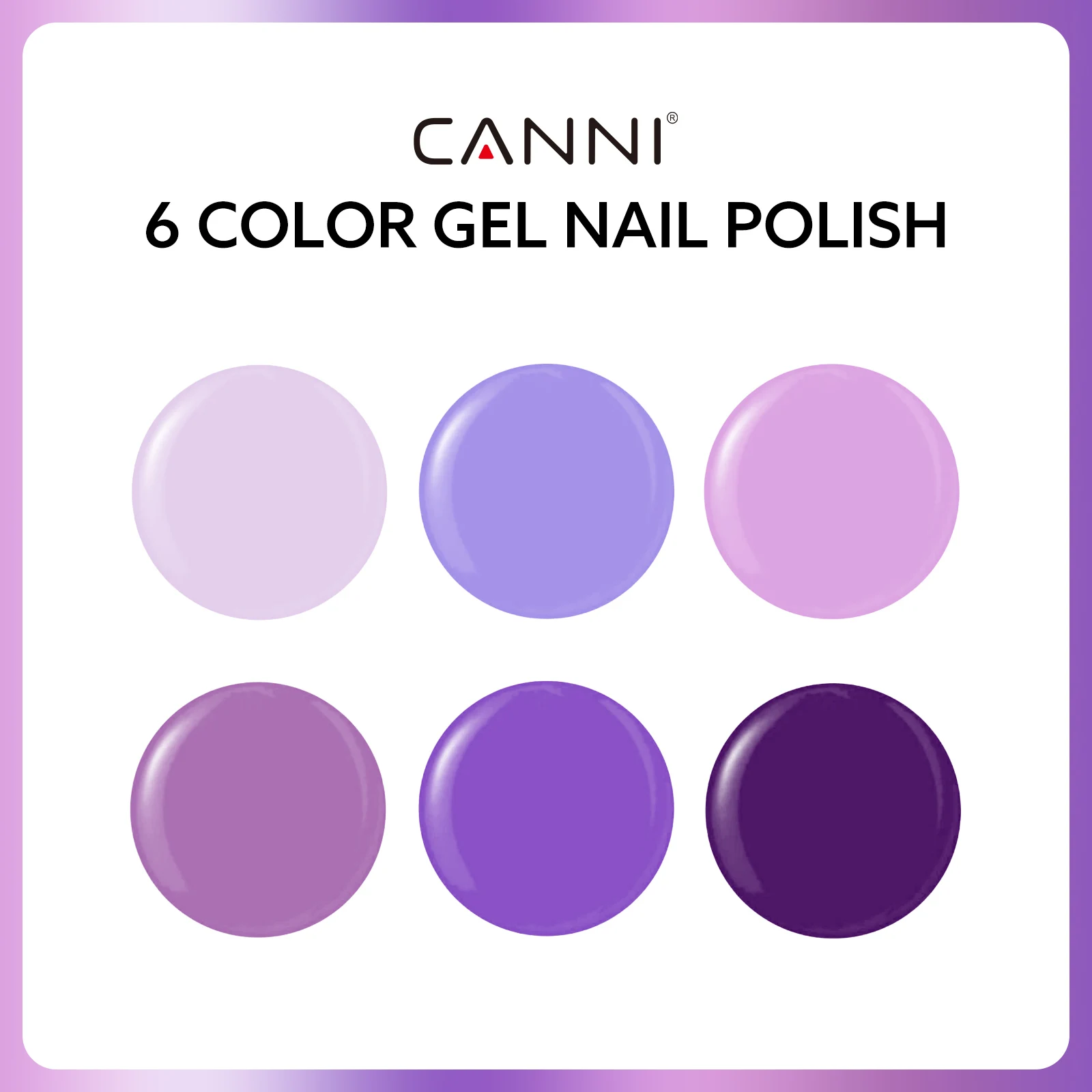 3 Stück CANNI Nagelgelpoliermittel TPO-FREI HEMA-FREI Wunderschöne Farbe Rundpinsel Glatte Textur Semi Permanent Nagellack Soak Off – Detail 15