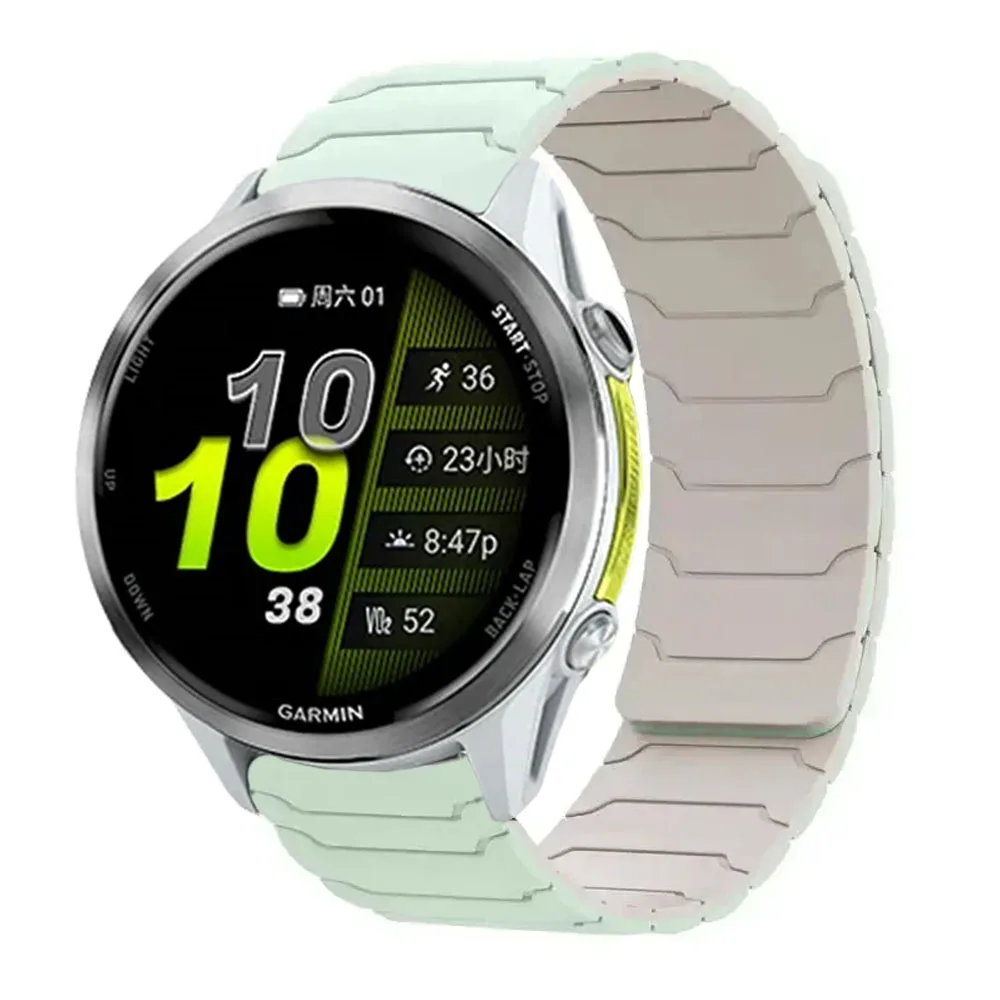 Magnetic Silicone Watch Strap, 20mm/22mm - Universal Fit