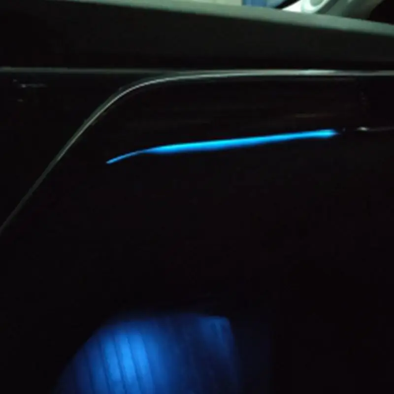 자동차 인테리어 LED 센터 콘솔 주변 조명, 장식 조명, 분위기 조명 램프, 도요타 캠리 2018 2019 2020 2021
