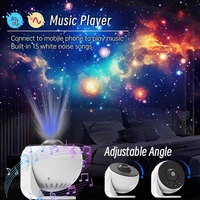 Projecteur de galaxie projecteur d'étoiles planétarium ciel étoilé veilleuse pour enfants adultes projecteurs de plafond spatiaux pour la décoration intérieure Chris 5