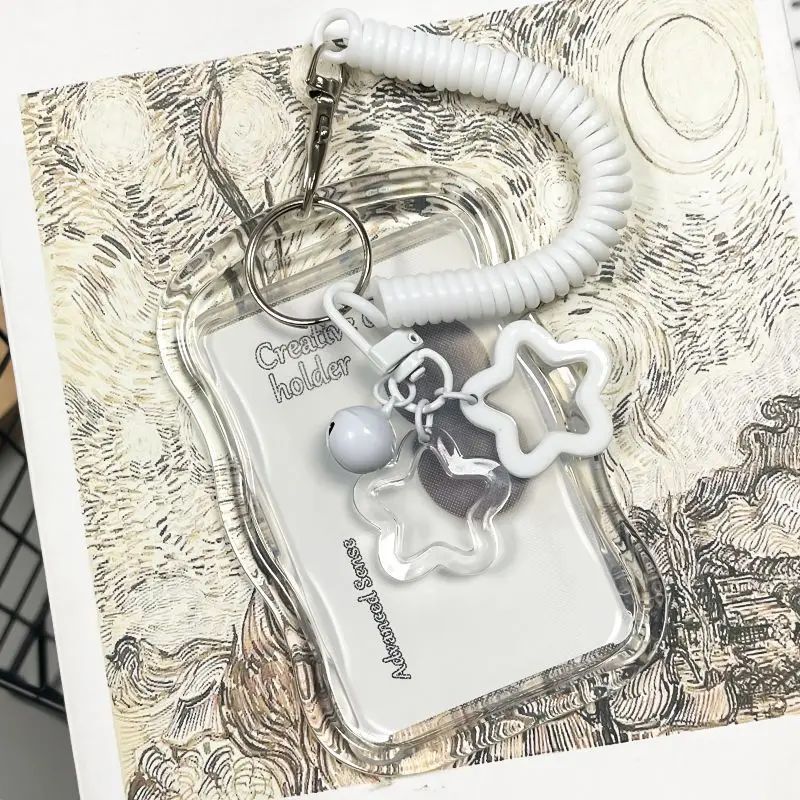 Creative Photocard Holder Photo Protector Idol Picture Protector Card Holder Keychain Photo Sleeves Bus Card Student Case card holder credit card holder photo card holder card protector idol card protector idol card book photo card binder