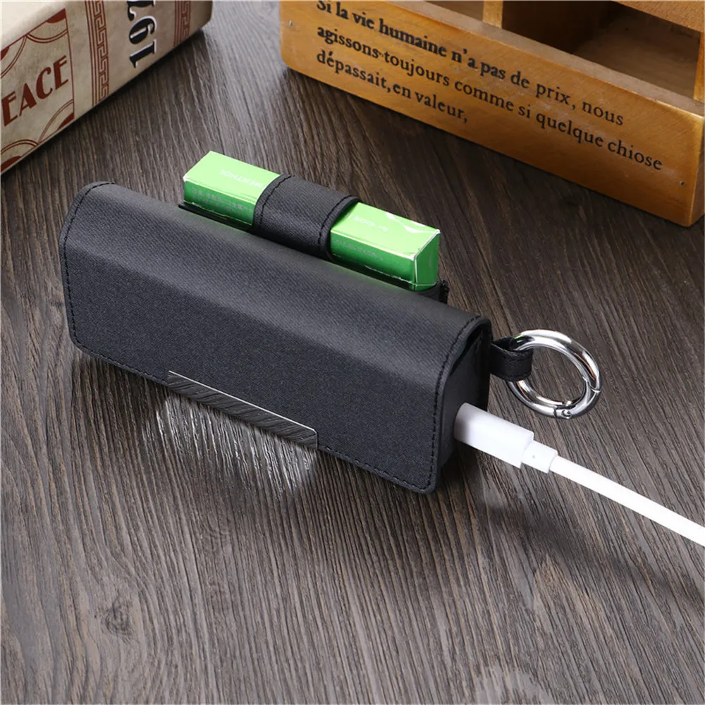 IQOS ILLUMA 프라임용 6가지 색상 플립 가죽 케이스 IQOS ILLUMA 파우치용 가방 케이스 홀더 IQOS 7TH 8TH 액세서리용 보호 케이스