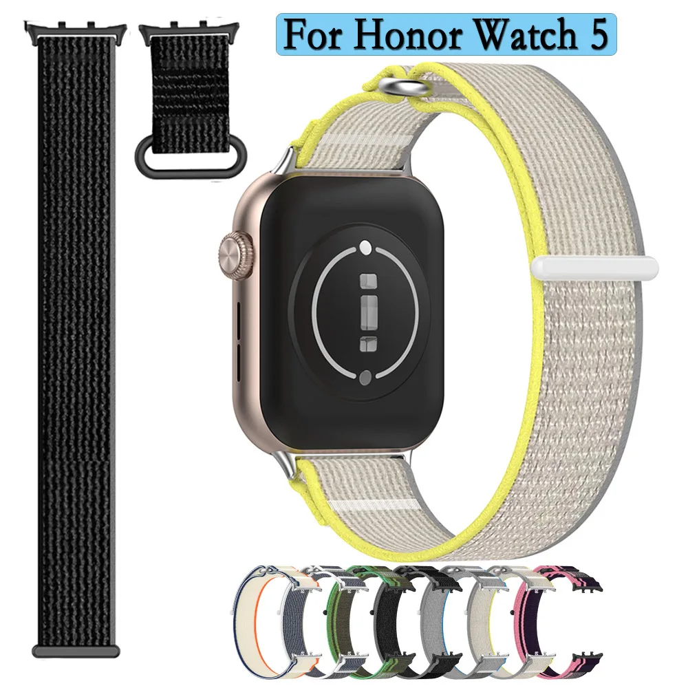 Premium Nylon Alpine Loop Watch Band – Adjustable, Soft & Durable Strap