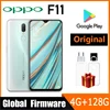 OPPO F11 smartphone Global firmware CPU Helio P70 4020mAh battery 6.53 inches Rear camera 16MP used phone 1