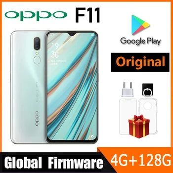 OPPO F11 smartphone Global firmware CPU Helio P70 4020mAh battery 6.53 inches Rear camera 16MP used phone 1