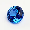 NEW Round Shape Blue Cobalt Spinel Loose Gemstone Diamond for Jewelry Making 2