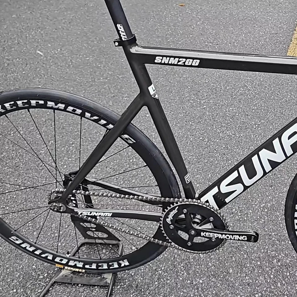 Tsunami SNM200 Fixed Gear Bike Aluminum Alloy Frame Fixie Single