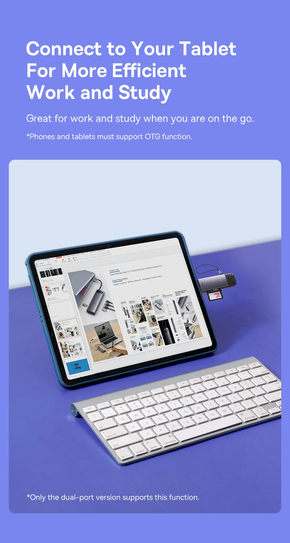 USB 3.0 para SD Micro SD TF