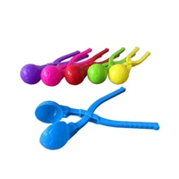1pcs Snowballer Clamp Duck Shaped Rice Mold Clip Kid Outdoor Beach Tool Tongs DIY Snowball Maker Plastic Sushi Mould With Handle 1