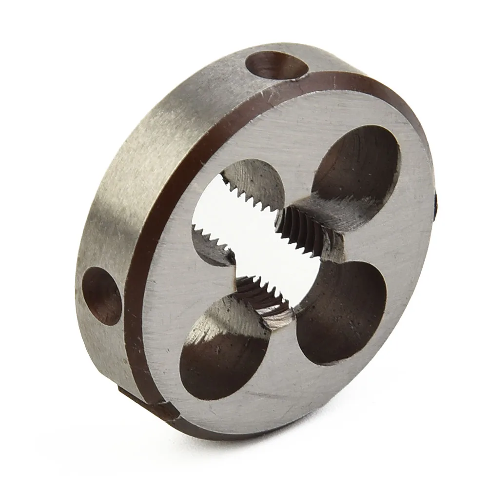 

1x HSS Pipe Threads Round Dies BSP 1/8 1/4 3/8 1/2 3/4 HSS High Speed Steel Pipe Thread BSP Round Die HandTool Tap Die