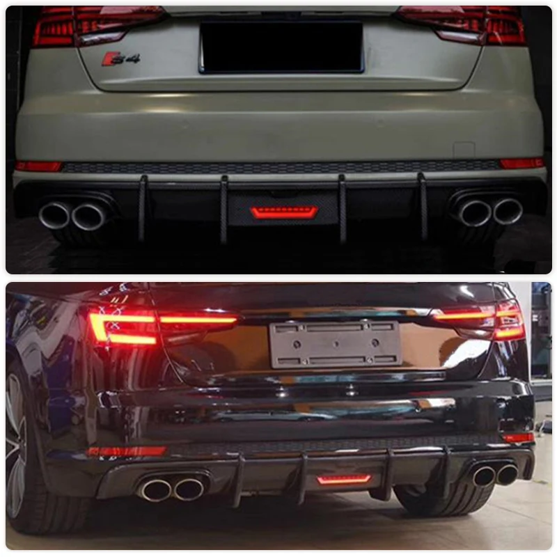 SDIOHF 車用リアバンパーディフューザーリップスポイラー Audi SDIOHF 車用リアバンパーディフューザーリップスポイラー Audi