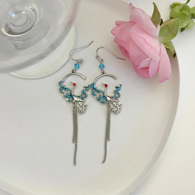 LODMLOER Orecchini Pendenti Lunghi con Nappe Bohemien