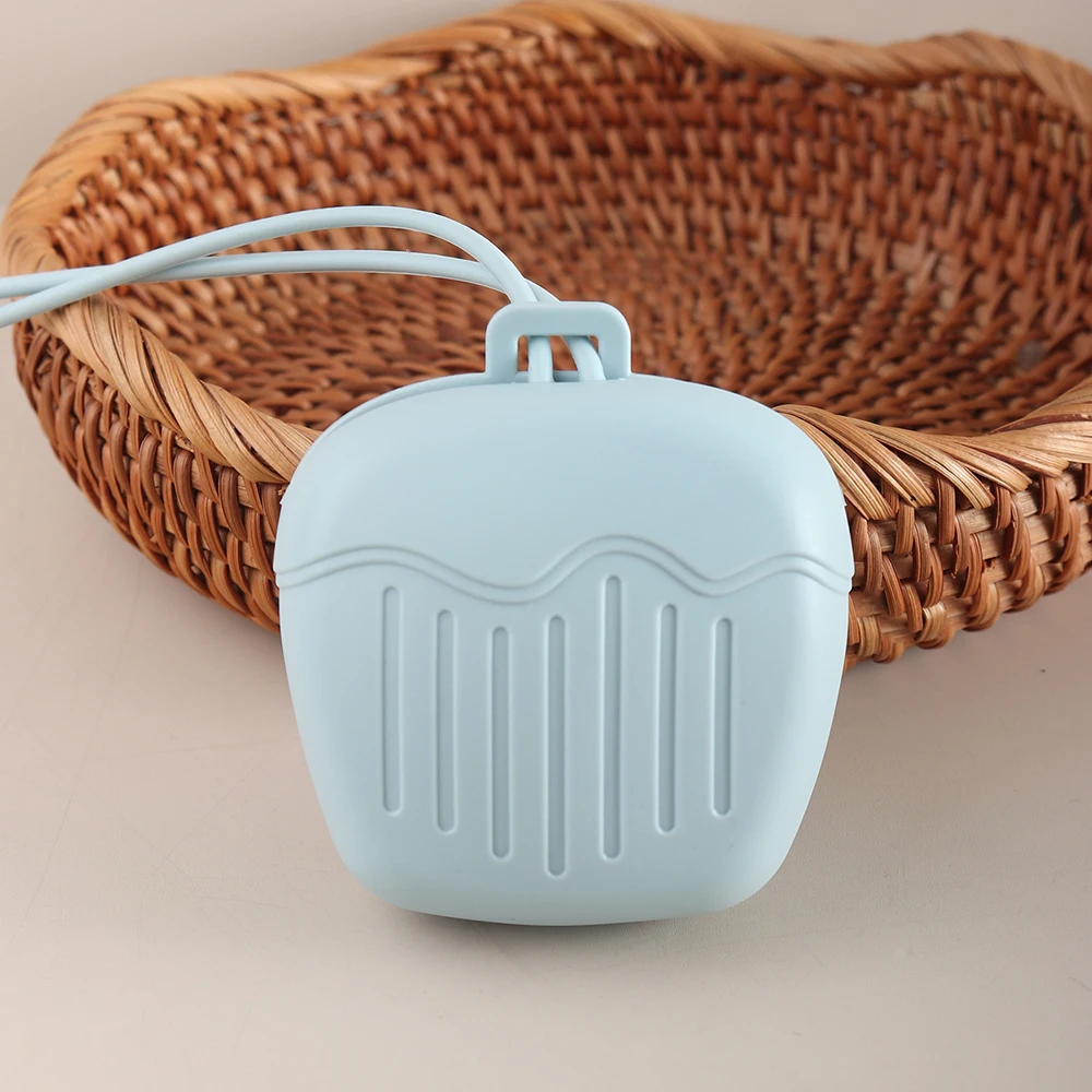 2025 new  thick ice cream Shape  Baby Pacifier Case  Holder  Silicone Nipple Cover for infant