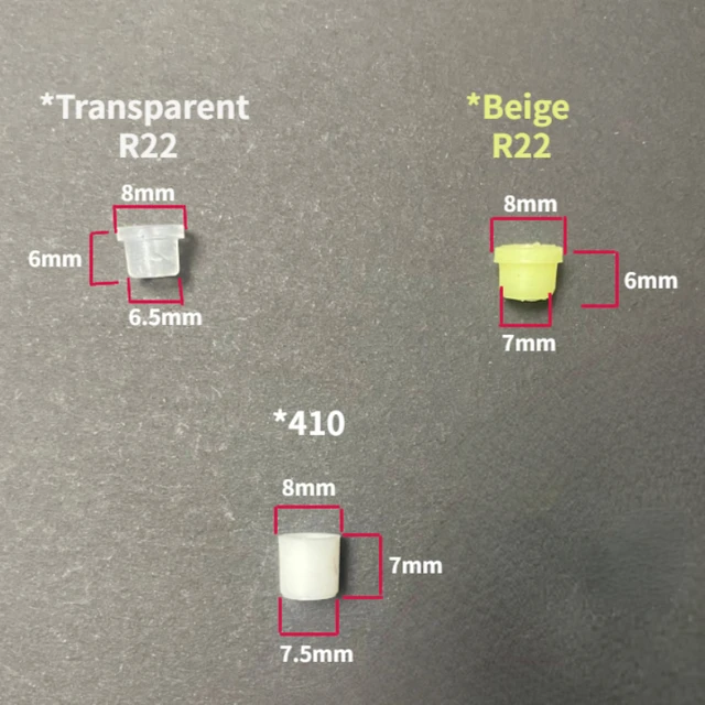 20 Anelli Di Gomma Per Valvola R22 - Guarnizioni Per Condizionatori E Frigoriferi
