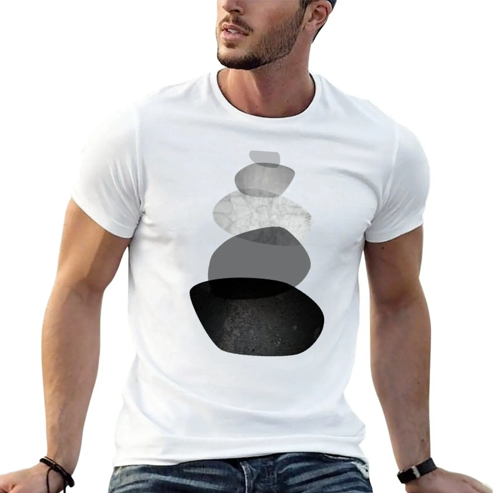 

Balancing Stones T-Shirt plus size tops summer tops sublime t shirt graphic t shirt heavy weight t shirts for men