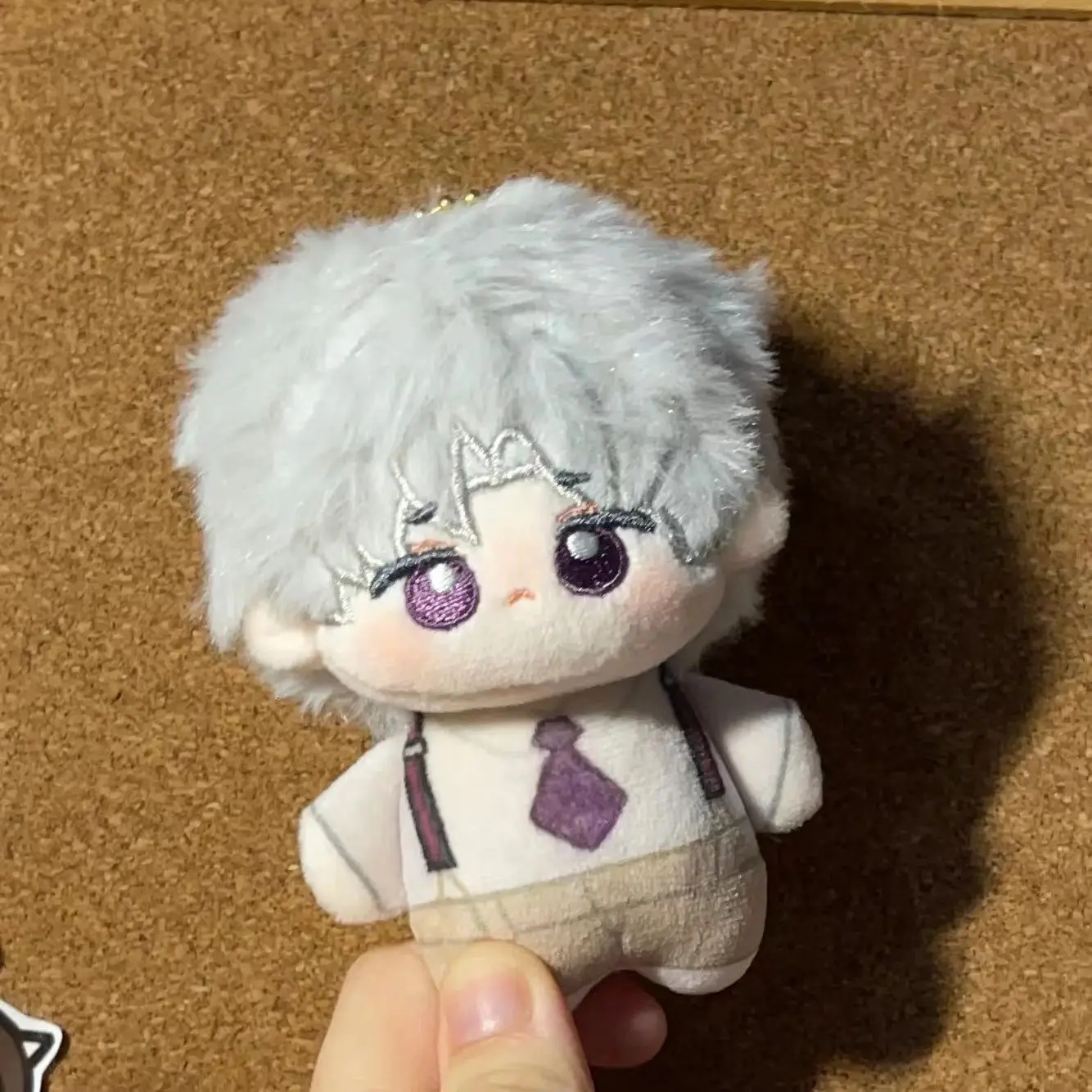 

Anime Charlie Light and Night Cartoon Print 10cm Starfish Body Plush Cotton Doll Keychain Bag Pendant Plushie Xmas Gift