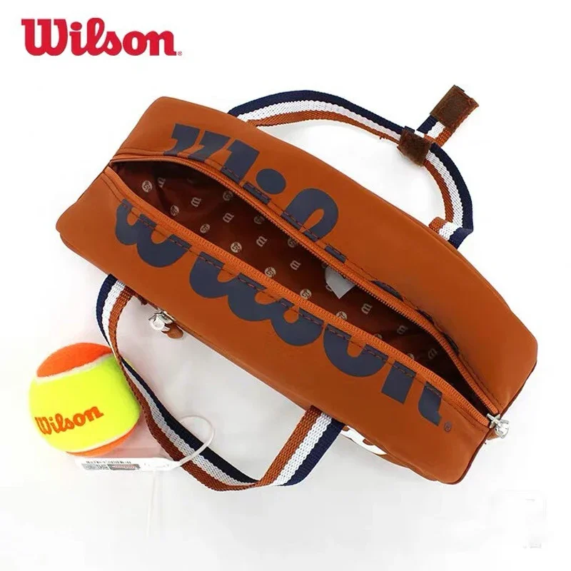 Wilson PU Leather Small Hand Bag Super Tour Tennis Accessories Bag