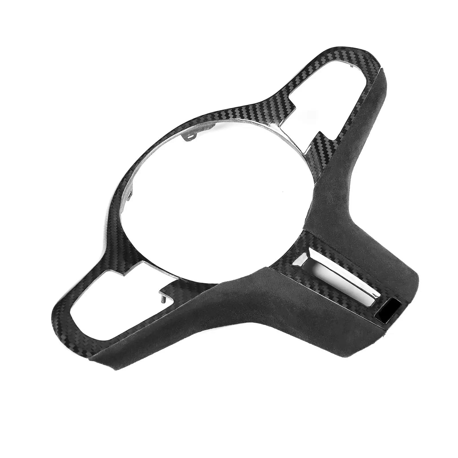 

Car Steering Wheel Frame Cover Sturdy Carbon Fiber for BMW 2018 2019