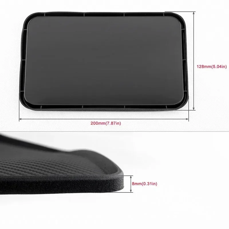 Universal Car Dashboard Non Slip Grip Sticky Pad Phone Holder Mat Anti-skid Silicone Mat Car Interior Accessories 1 Pcs