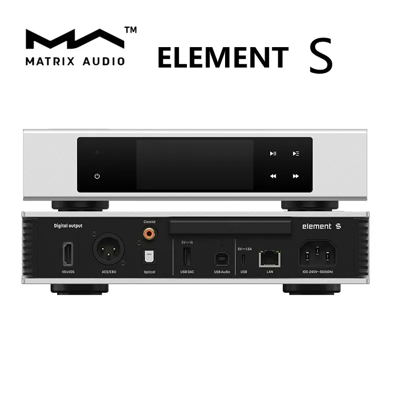

Матричный элемент S музыкальный стример с USB DAC Roon Ready DLNA/UPnP сетевой плеер