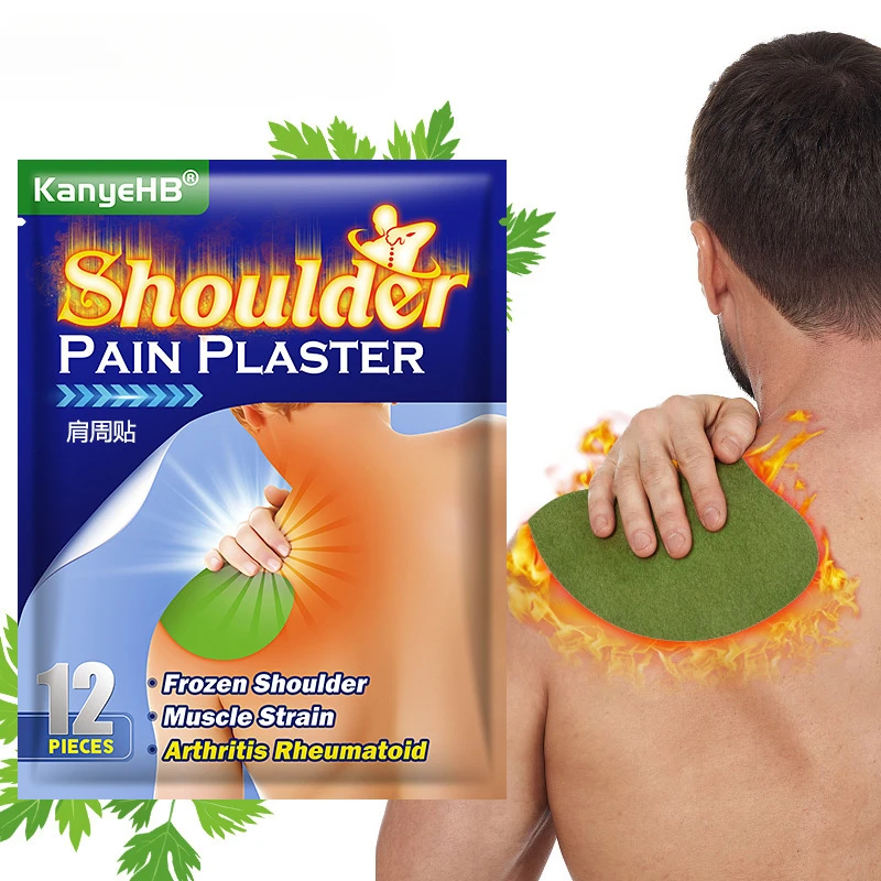 

Ay Tsao Shoulder Patch Knee Shoulder Neck Pain Plaster Relive Pain Neck Massage for Women and Men Health Care