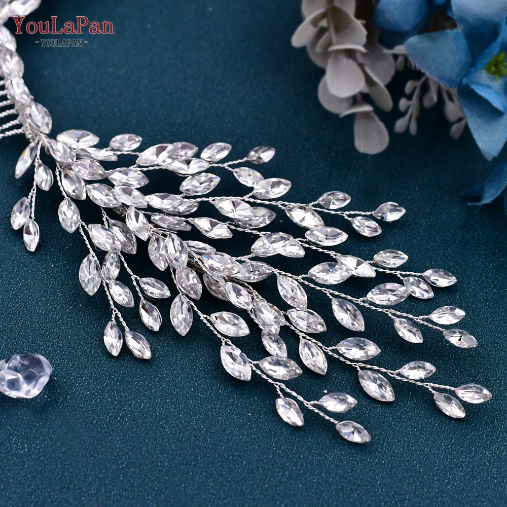 YouLaPan HP276 Rhinestone Wedding Comb Women Hair Accessories Bridal Hair Clips Head Jewelry for Party Bride Girl Headpiece