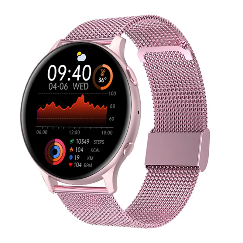 New Fashion Smart Watch Ladies Heart Rate Blood Pressure