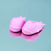 Colorful OB11 Doll Duck Shoes Animal Fish Lovely Doll Accessories Rubber Toy 1/12 Doll Shark Shoes Birthday Gift 2