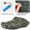 Halloween prank toy boat remote control simulation animal crocodile boat 2.4G electric simulation water floating Toys 4