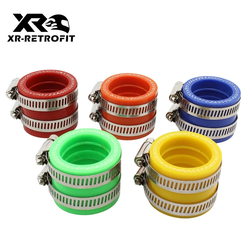 

Motorcycle Carburetor Rubber 5 Colors 35mm Adapter Inlet Intake Pipe For MIKUNI KEIHIN OKO KOSO PWK Carburetor accessory
