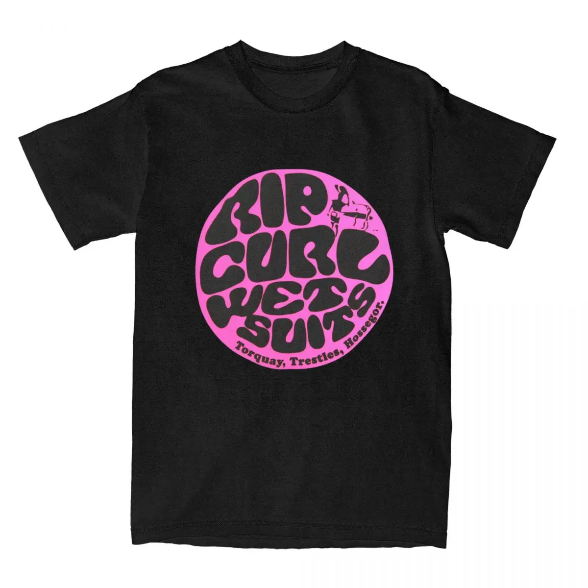 

Футболка Rip Curl для мужчин и женщин, классные Забавные футболки для серфинга, 100% хлопок, одежда для взрослых