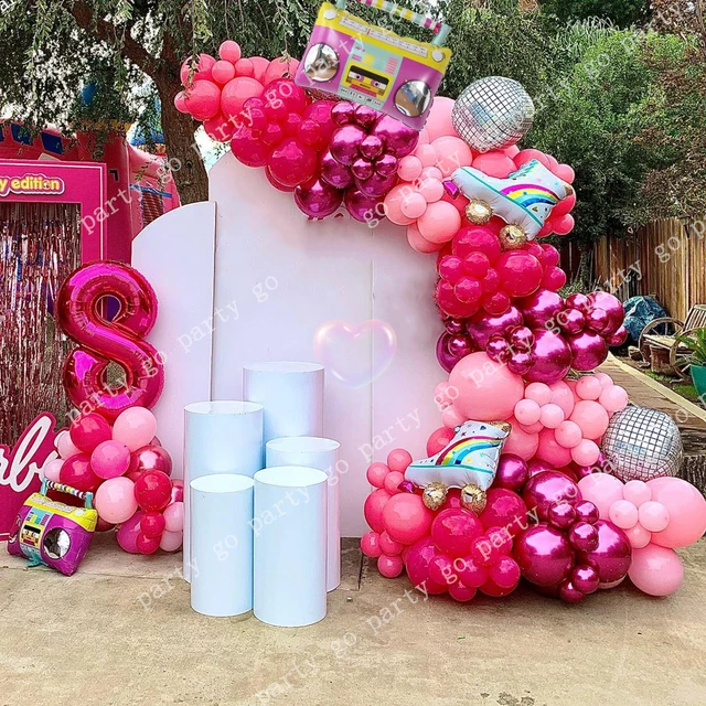 Deco Anniversaire Barbie - Ballons Et Accessoires - AliExpress