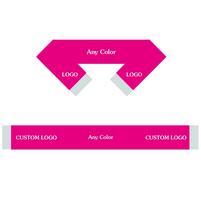 Шарф с флагом на заказ