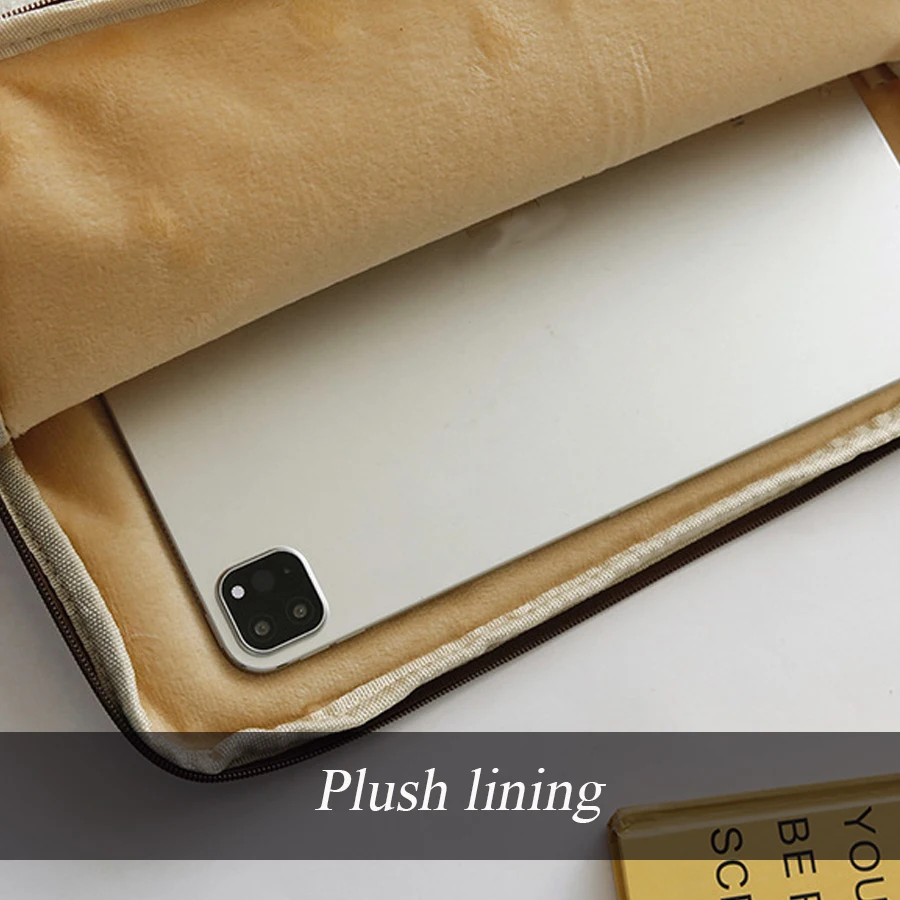 Adorable Plush Tablet & Laptop Sleeve Case - Universal Fit