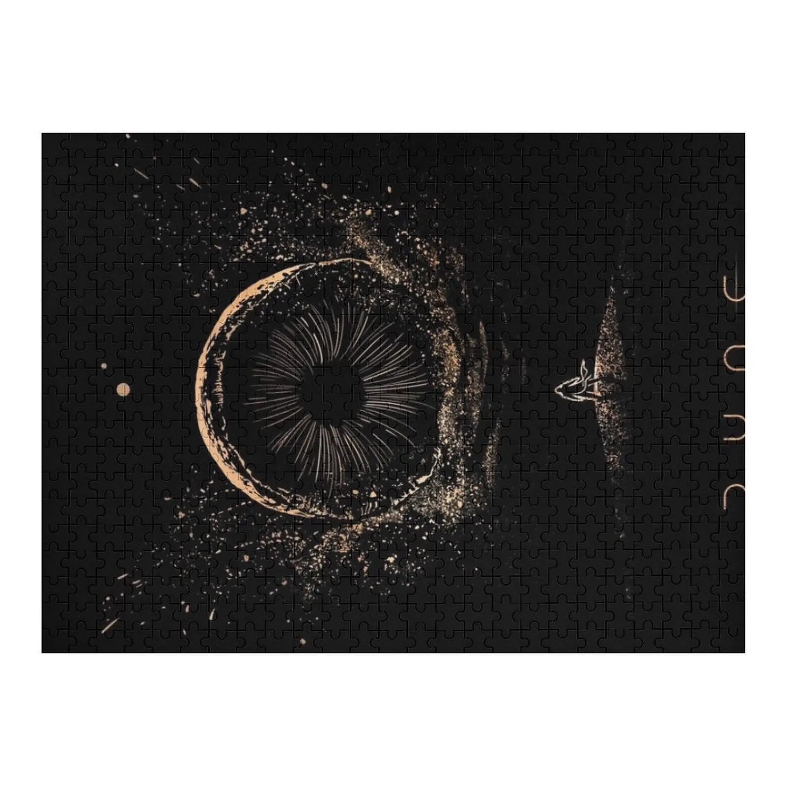 

Shai-Hulud The Sandworm Jigsaw Puzzle Wooden Decor Paintings Custom Wooden Name Custom Wood Puzzle
