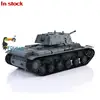 2.4G HENG LONG 1/16 Gray 7.0 Soviet KV-1 RC Tank 3878 Full Metal Tracks Wheels RTR Radio Models Speaker Machine Gun Toys TH17483 4