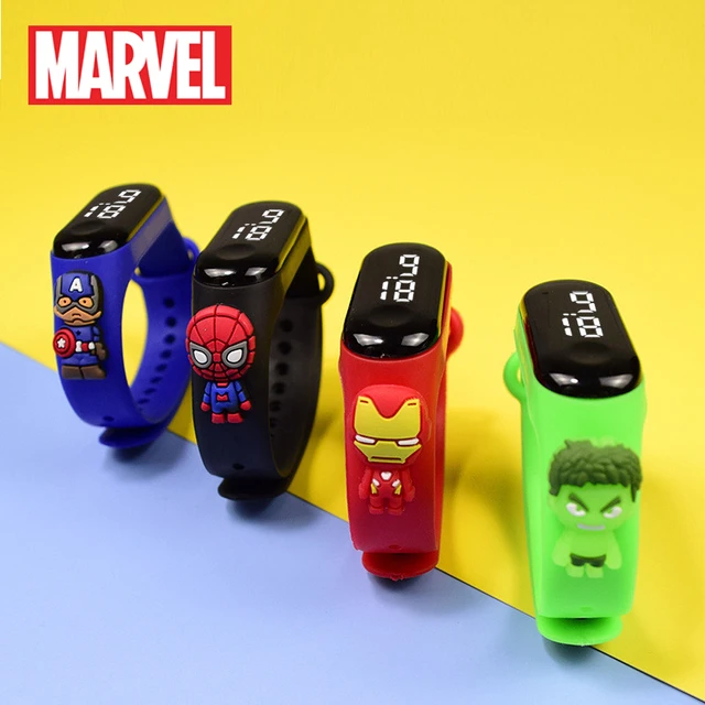 Orologio digitale Disney Avengers LED da bambino