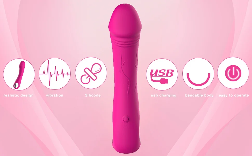 Leistungsstarker G-Punkt-Vibrator, weiblicher Nippel-Klitoris-Stimulator, schneller Orgasmus, weicher Dildo, Massagegerät für Erwachsene, Sex_voghion.com