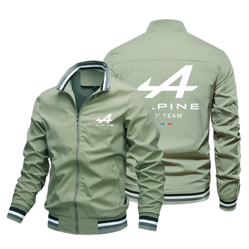 Sports Jacket Men New Fashion Harajuku Casual Car Motorcycle Racing Zippered Windproof Baseball