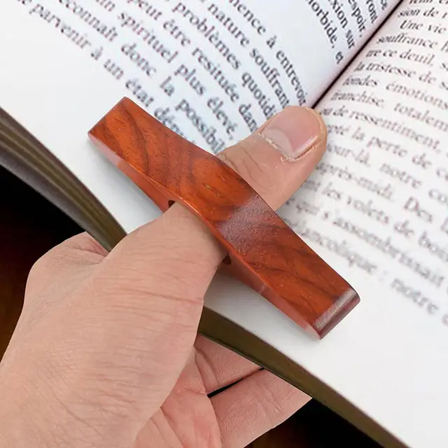 JUKOTA Porte-livre En Bois, Porte-page Créatif Fait à La