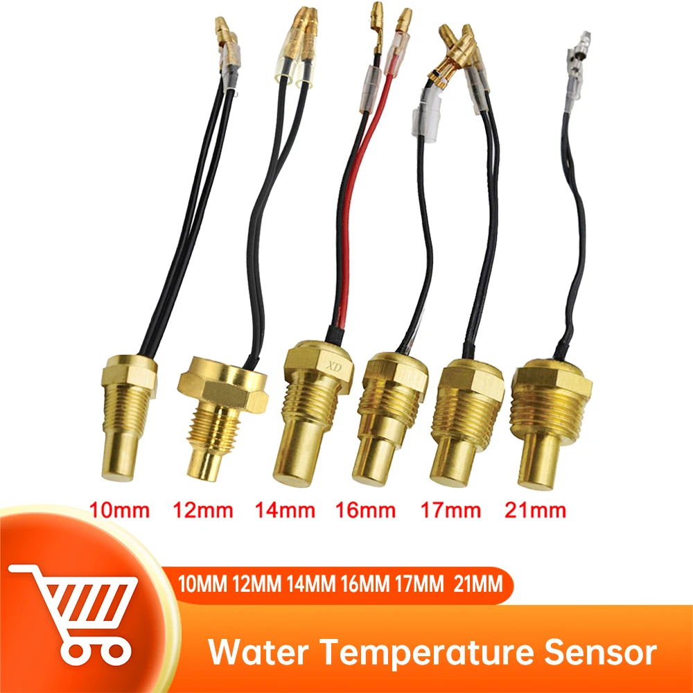 Water Temperature Sensor 10MM 12MM 14MM 16MM 17MM 21MM