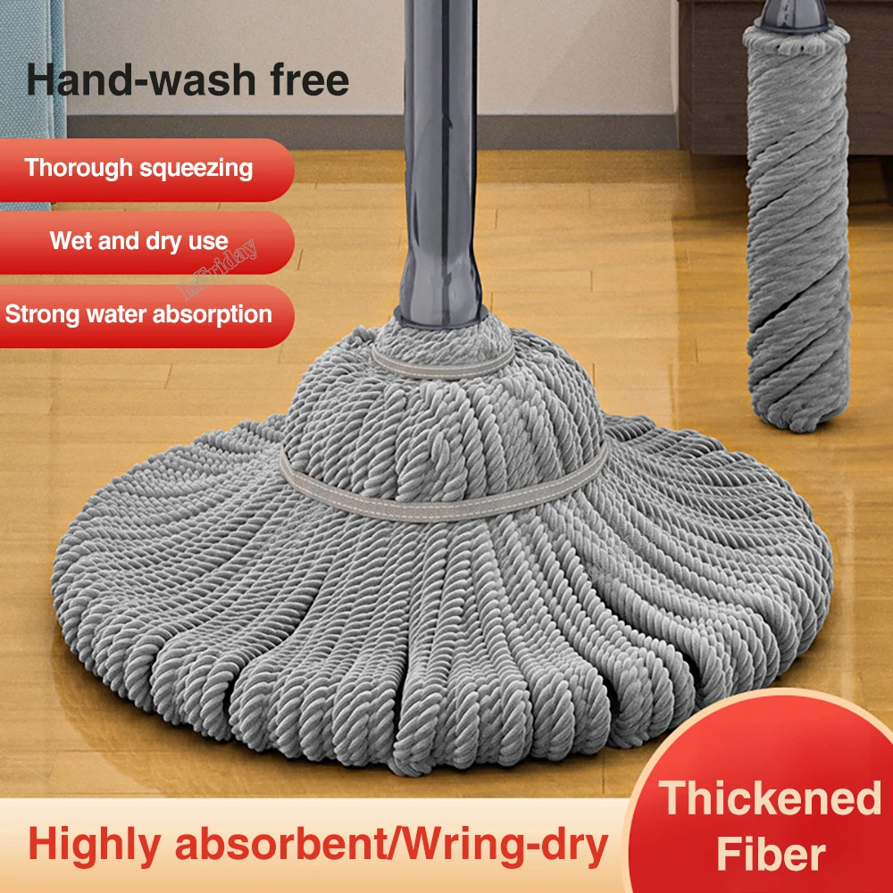 Rotating Self Rotating Water Mop New No Hand Washing Mop Household Mop Floor Cleaning Mop Lazy Person Mop Floor Cleaning Tools