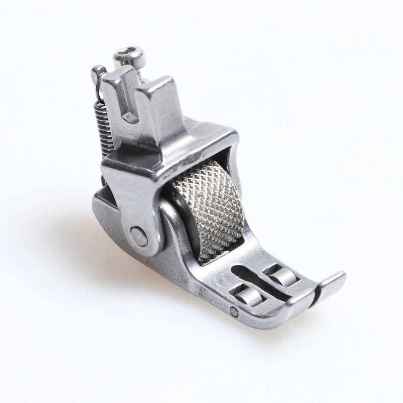 Roller Wheel Thick Presser Foot For Industrial Single Needle Lockstitch Sewing Machine Accessories Multifunction Leather Special images - 6