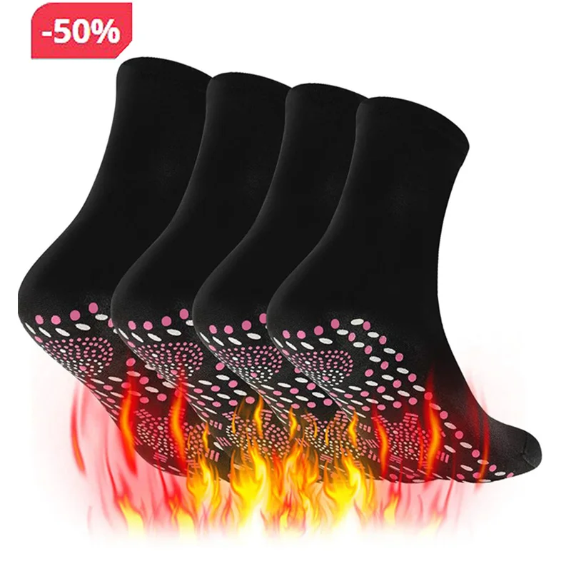 Winter Self-heating Magnetic Women Socks for Men Self Heated Socks Tour Magnetic Therapy Comfortable Warm Massage Pression