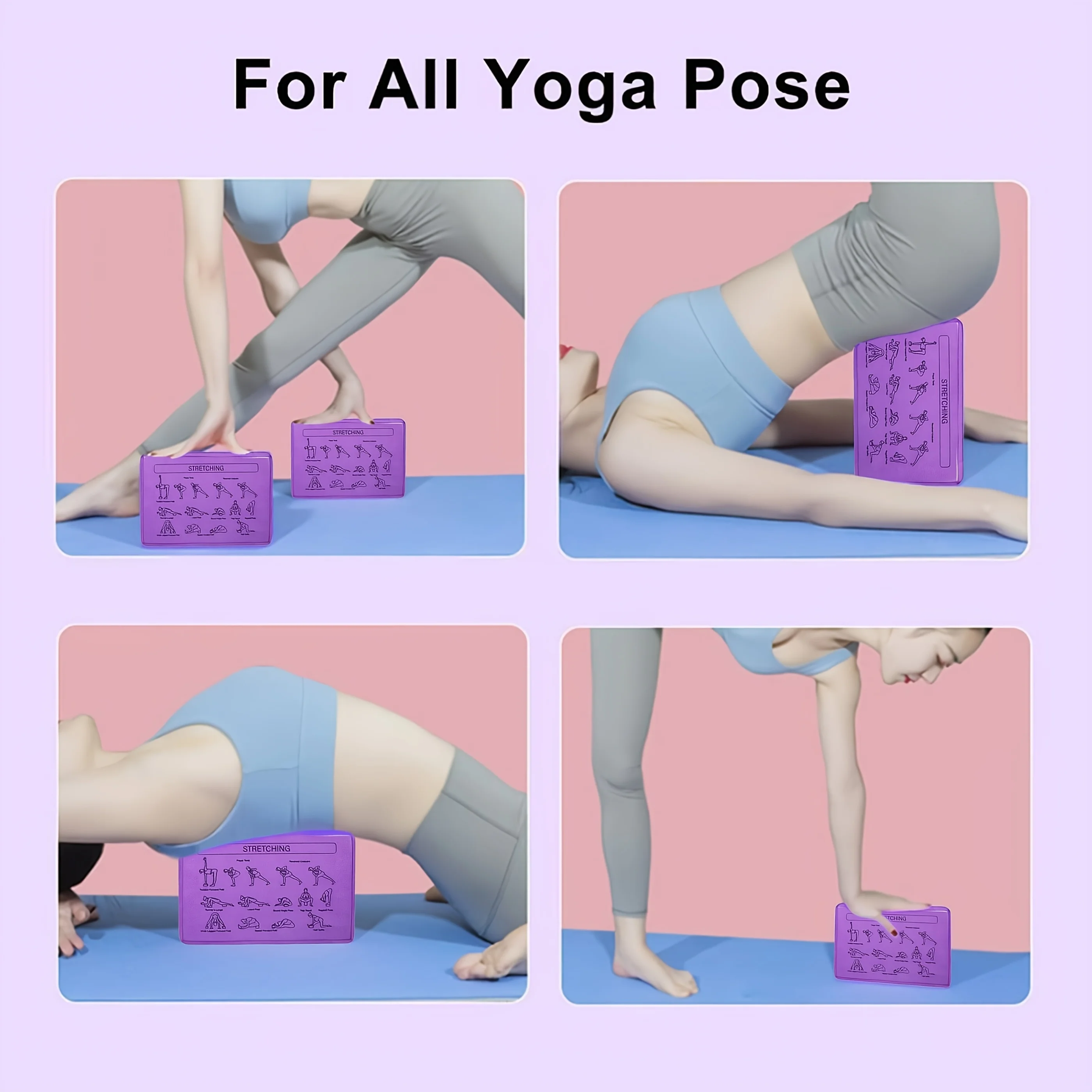 Yoga Essentials Kit: Non-Slip Foam Blocks & Enhanced Support Strap